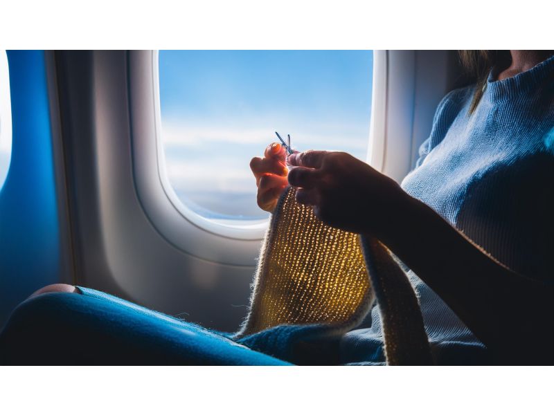 Knitting on a Plane