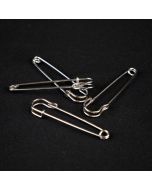 Decorative Kilt Pin 75 mm / Silver