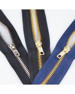 4 mm Jean Zipper 16 mm / Different shades