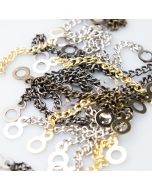 Outwear hanging loop / chain 78 mm / Different shades