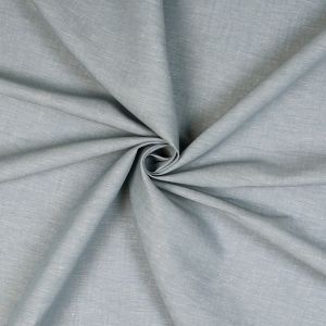 Cotton linen fabric / Grayish blue