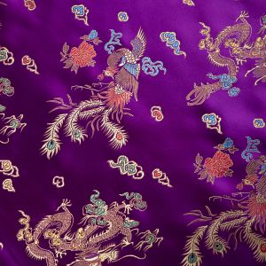 Chinese brocade / Purple