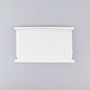 Cotton lace / 11 mm / White