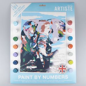 Paint By Numbers / Noble elephant 395x295 mm