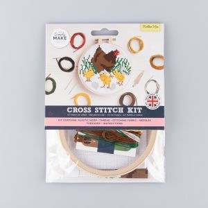 Cross Stitch Kit / Mother Hen