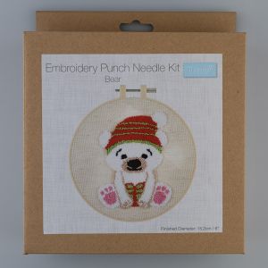 Embroidery Punch Needle Kit / Bear