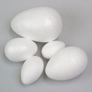 Polystyrene eggs / Different sizes