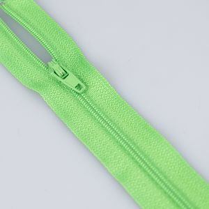 3 mm zip 60 cm / Flo green 238