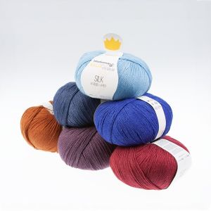 Yarn Regia Silk 4-ply 100 g / Different shades