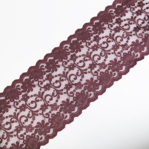 Stretch lace 160 mm / Wine