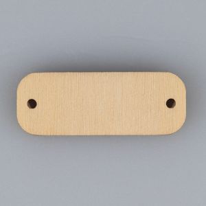 Wooden label 10x30 mm / Natural