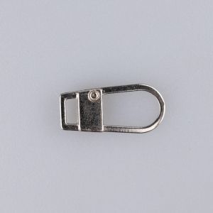 Metal pendant for Zip Slider 8x19 mm / nickel