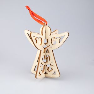 Wooden Christmas decorations / Angel