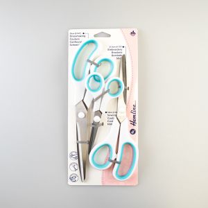 Set of scissors 3 pcs / Light green