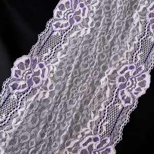 Stretch lace 215 mm / Lt Lilac