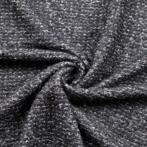 Bouclé fabric Sparkle / Black