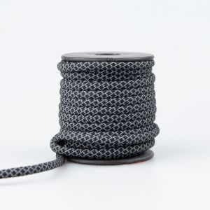 Reflective jacket string 5 mm / Black