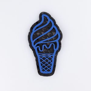 Iron-on motif PVC / Ice cream