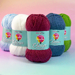 Yarn WoolBox Imagine Classic Anti pilling Aran 100 g / Different shades