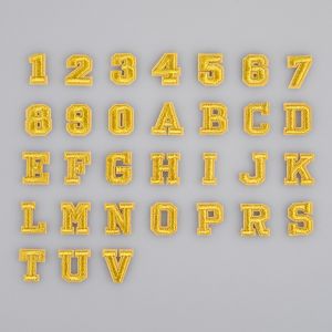 Iron-on motif / Letters and numbers