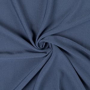 Plain faux silk / Navy