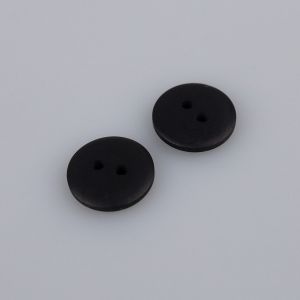 Simple button 15 mm / Black