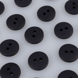 Simple button 11 mm / Black