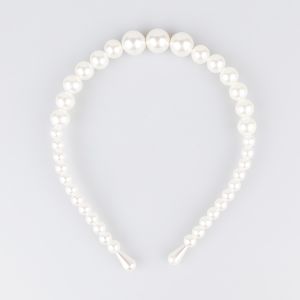 Headband / Big and small pearls 21-3287