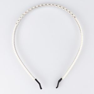 Headband / Rhinestones & pearls 21-3876