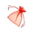 Small organza bag 125 x 175 mm / Red