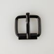 Buckle with roller 16 mm / oxide black