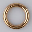 Metal ring 6/27 mm / gold