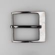 Buckle for belt 40 mm / nickel black