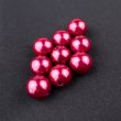 Mother-of-pearl pearls 14 mm / 178 Bordeaux