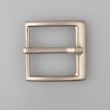 Buckle 25 mm / nickel white