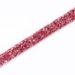 Glitter velvet trim / Pink