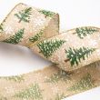 Christmas ribbon 63 mm / Christmas tree