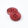 Light round 4 hole button / 15 mm / Wine