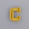 Iron-on motif /  letter C