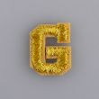 Iron-on motif /  letter G