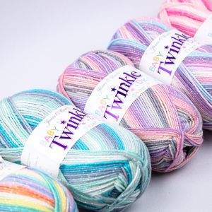 Lõng James C. Brett Baby Twinkle Print DK 100 g / Erinevad toonid