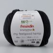 Lõng Freundin X Schachenmayr My feelgood Hemp 50 g / 00099 Black